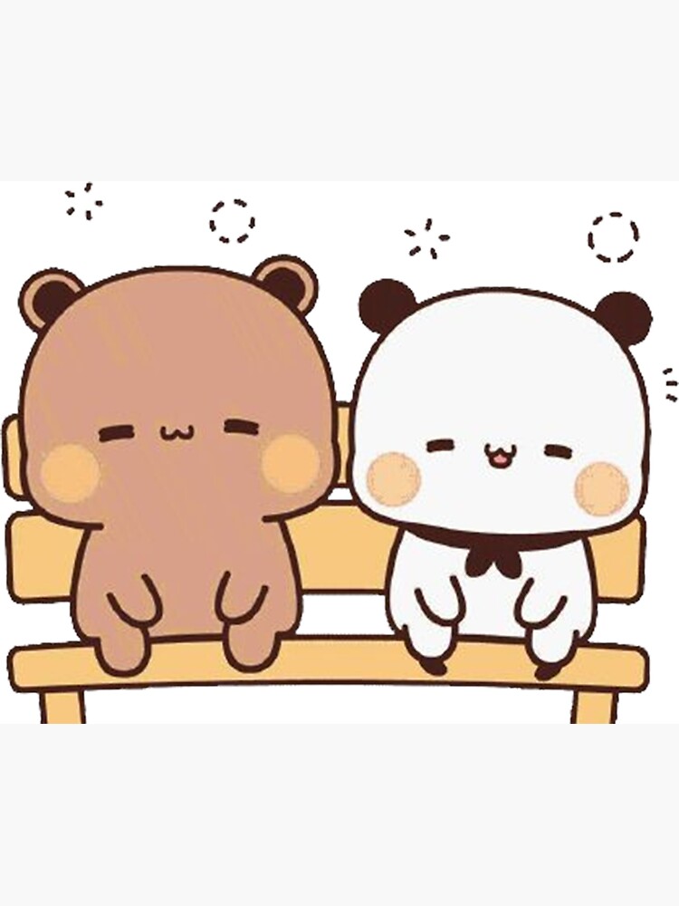 Cute Couple Dudu And Bubu Are Chilling In The Park | Magnet