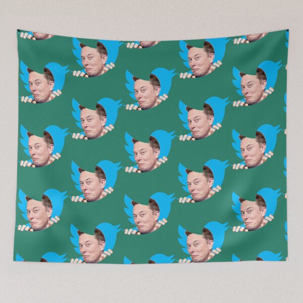 Item preview, Elon Musk Twitter  _amp_    designed and sold by WonderRS.