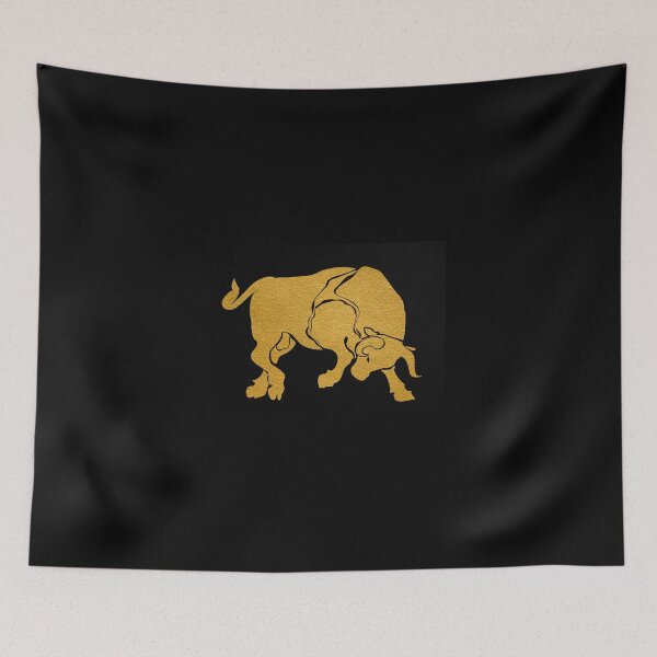 Item preview, angry bull t-shirt | angry bull painting  designed and sold by KARTICK DUTTA.