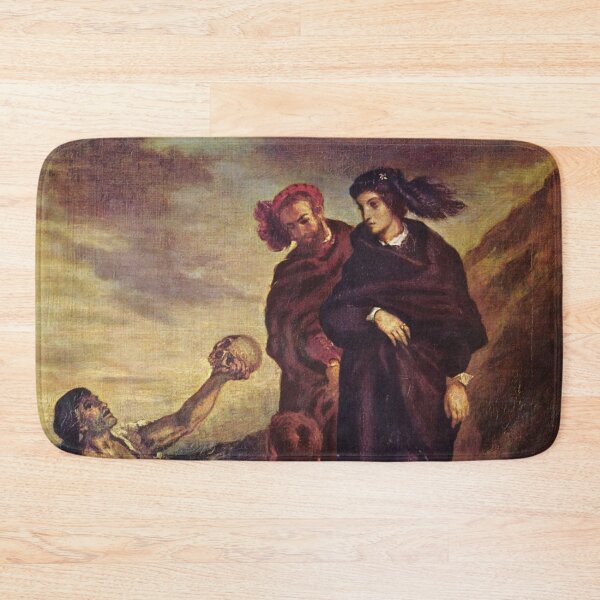 Item preview, Hamlet and Horatio in the Graveyard - Eugène Delacroix  designed and sold by Vintage Designs +.