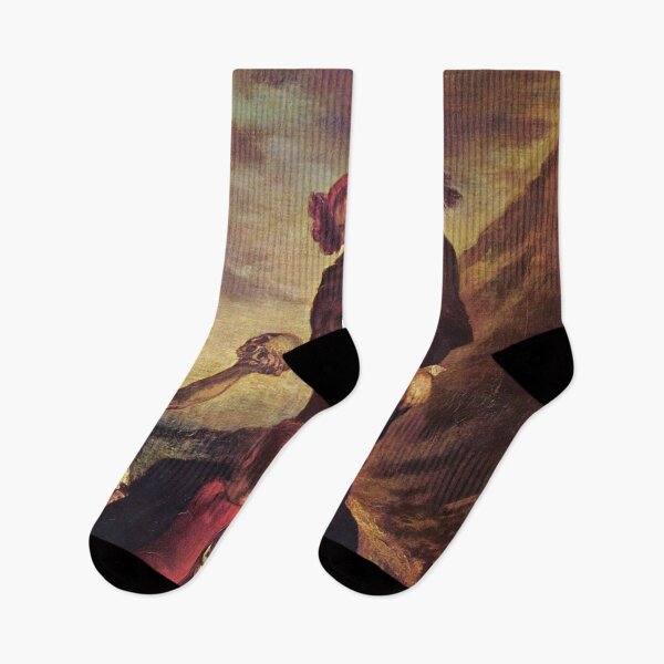 Item preview, Hamlet and Horatio in the Graveyard - Eugène Delacroix  designed and sold by Vintage Designs +.