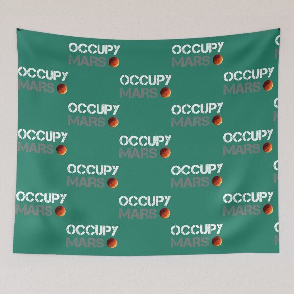 Item preview, Occupy Mars Elon Musk   designed and sold by WonderRS.