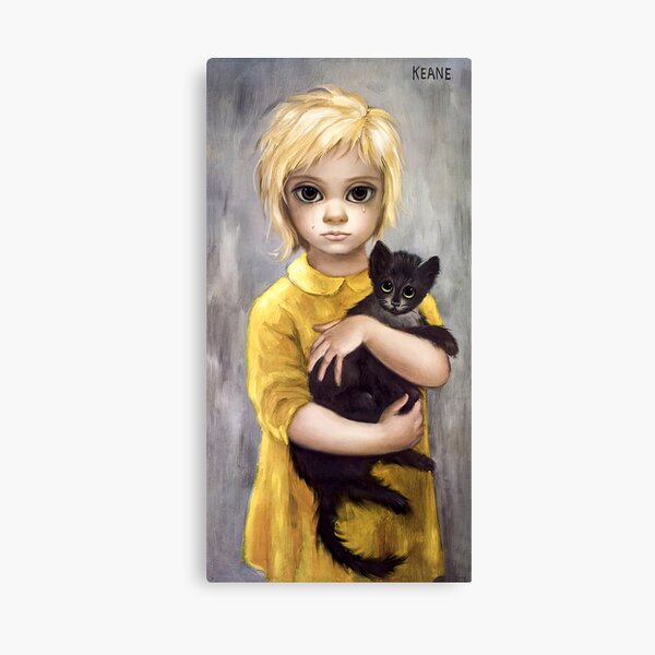 Keanes the stray Canvas Print