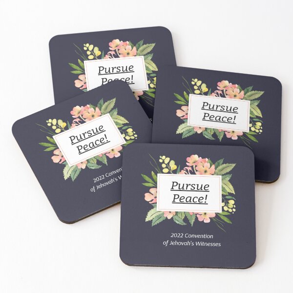 Item preview, Pursue Peace ! 2022 Convention of Jehovah Witnesses  designed and sold by magdajwgifts.