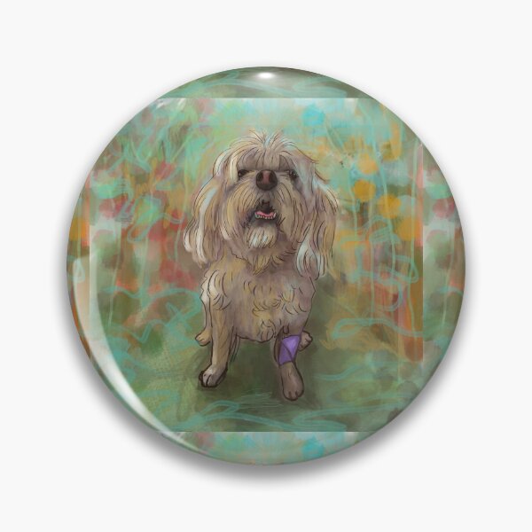 Item preview, Shaggy Dog full of Love and Hope designed and sold by MonicaArtist.