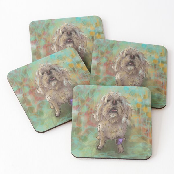 Item preview, Shaggy Dog full of Love and Hope designed and sold by MonicaArtist.