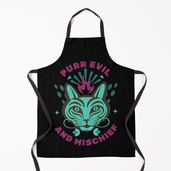 Item preview, Purr evil and mischief designed and sold by onemoremask.