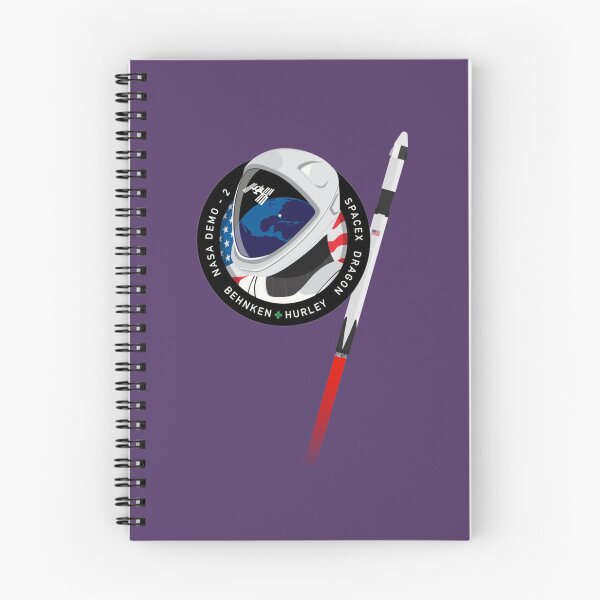 Item preview, Spacex Crew Dragon Demo-2 mission Logo with F9   designed and sold by WonderRS.