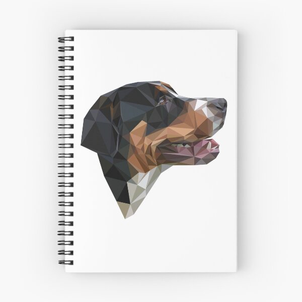 Item preview, Low polygonal portrait of the Greater Swiss Mountain Dog designed and sold by KongoBongo.
