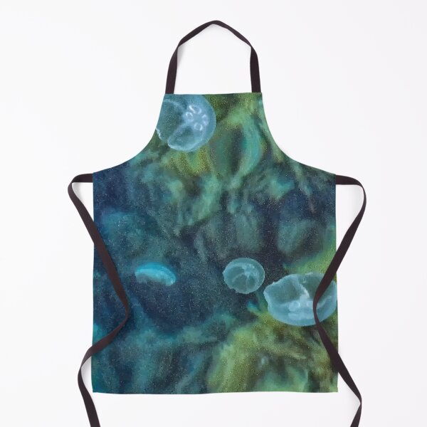 Item preview, Underwater World of Sea - Jellyfish Swim in the Water designed and sold by r-silver.