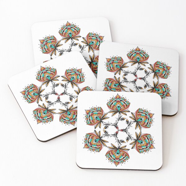Item preview, Fkj tattoo flash flower designed and sold by franckfkj.
