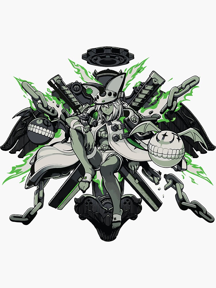 "Guilty Gear Merch Ramlethal Shirt" Sticker for Sale by gracesxrobin