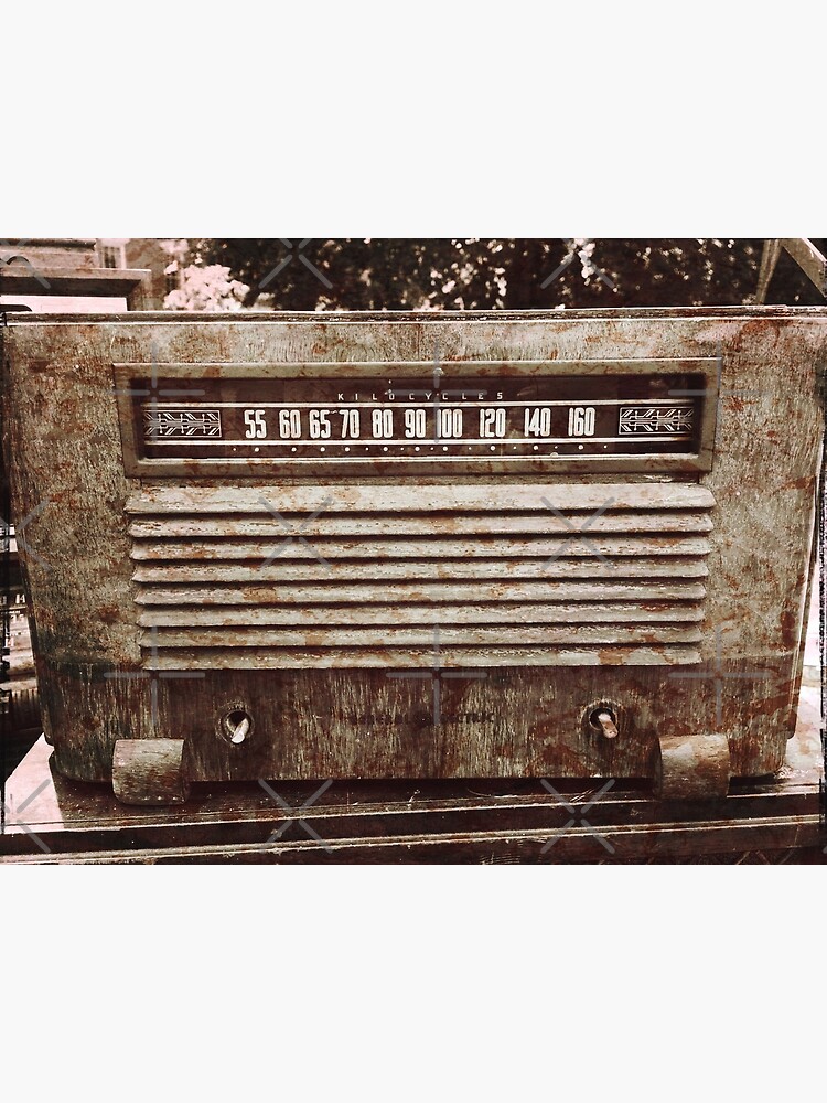Classic Oldies Fan - Old Vintage Radio photography by OneDayArt