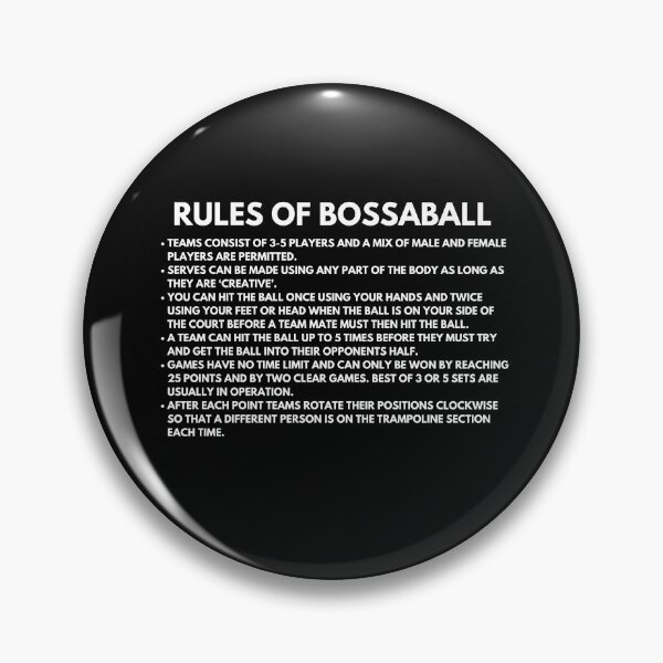 Item preview, Bossaball Rules designed and sold by ProtonProject.