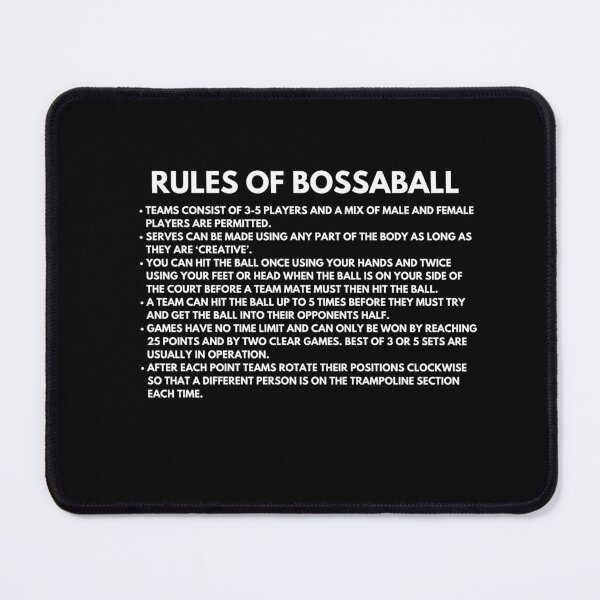 Item preview, Bossaball Rules designed and sold by ProtonProject.