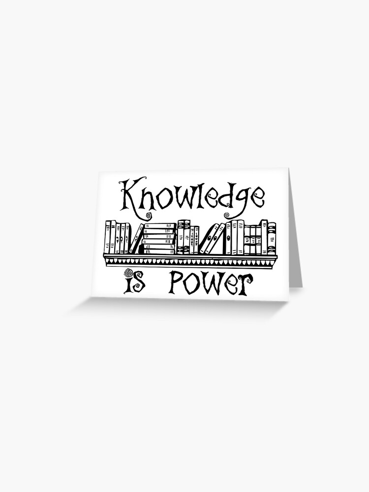 Book Lovers Gifts - Knowledge Is Power Gift Ideas for Avid Readers &  Librarians - For Women & Men Who Are Always Reading Tote Bag for Sale by  merkraht