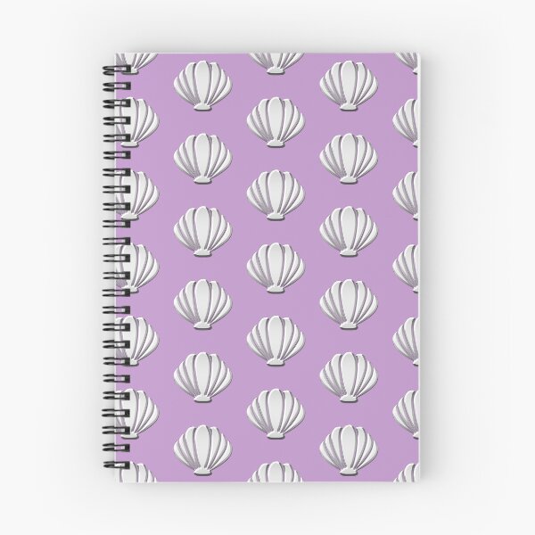 Item preview, Mermaid Shell Chrome Metallic Pattern designed and sold by PrettyPage.