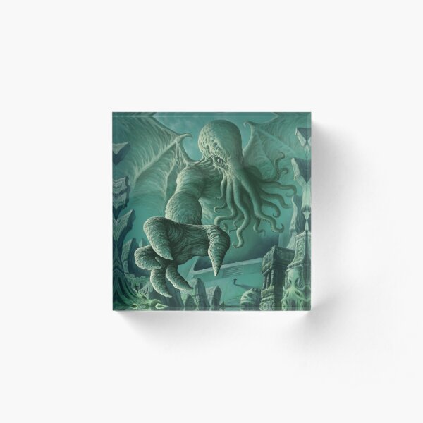 Cthulhu Unleashed Acrylic Block
