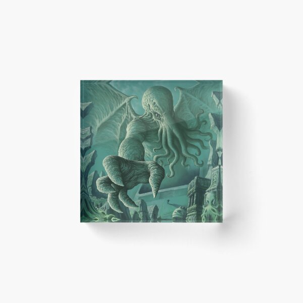 Cthulhu Unleashed Acrylic Block
