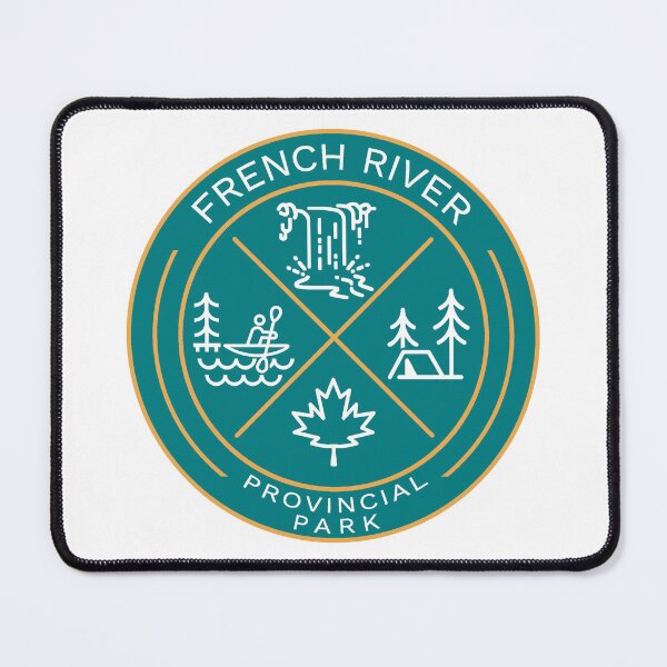 Item preview, French River Provincial Park Heraldic Logo designed and sold by VanyaKar.