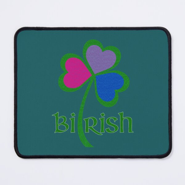 Item preview, BIRISH - Funny Irish Bisexual Flag Colors Shamrock   designed and sold by CarolynessCano.