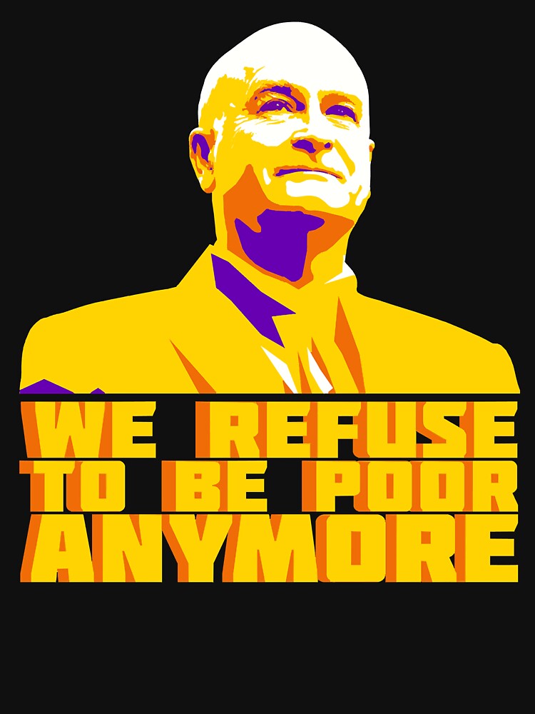 Discover Mick Lynch - We Refuse To Be Poor Anymore Classic T-Shirt