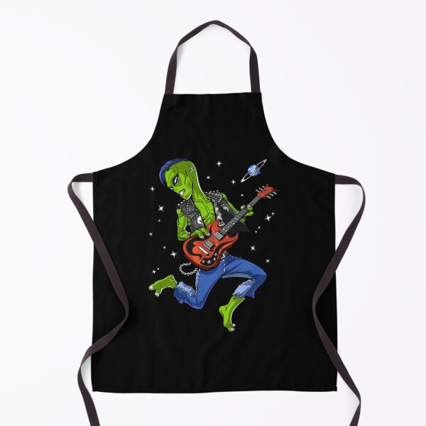 Item preview, Space Alien Playing Guitar designed and sold by underheaven.