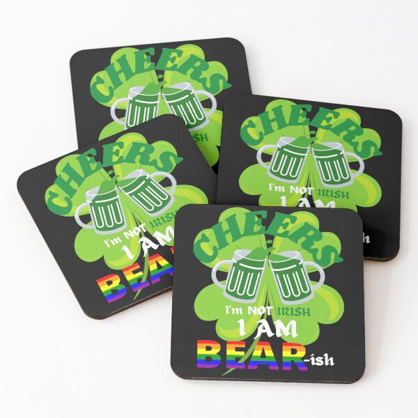 Item preview, CHEERS, I_m not Irish I am BEAR-ish 2   designed and sold by CarolynessCano.