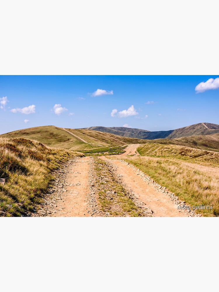 path through the Carpathian mountain ridge by mike-pellinni