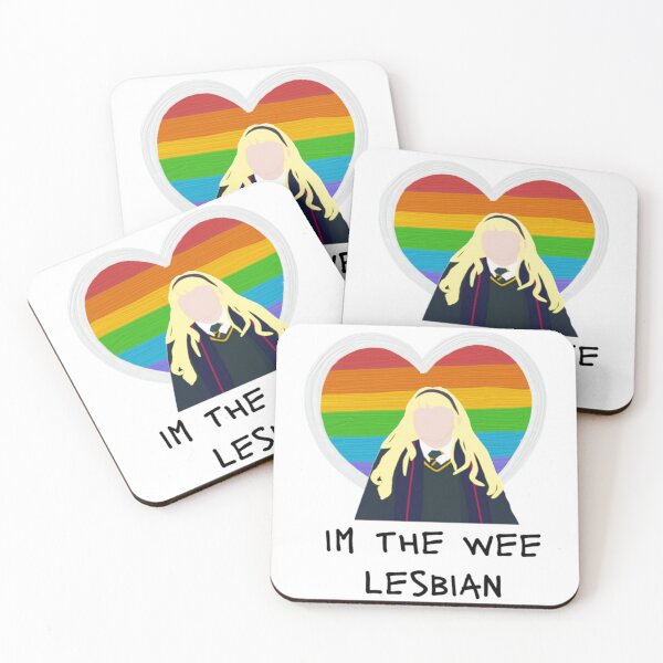 Item preview, Derry Girls Pride Im The Wee Lesbian Fitted  designed and sold by CarolynessCano.