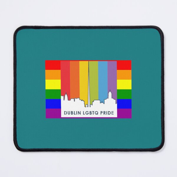 Item preview, Dublin Ireland Gay Pride - Dublin Gay Pride - Dublin LGBT Rainbow Flag designed and sold by CarolynessCano.