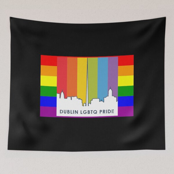 Item preview, Dublin Ireland Gay Pride - Dublin Gay Pride - Dublin LGBT Rainbow Flag   designed and sold by CarolynessCano.