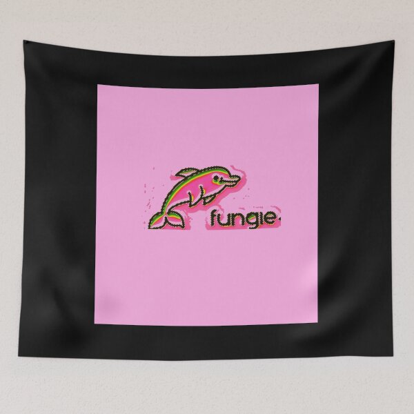 Item preview, Fungiethe dolphin L.G.B.T.Q. Rainbow Black Sleeveless Top designed and sold by CarolynessCano.