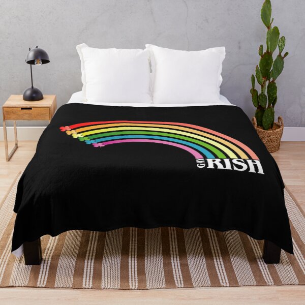 Item preview, Funny Gay St Patricks Day T Shirt - Gay Irish - Rainbow Clover designed and sold by CarolynessCano.