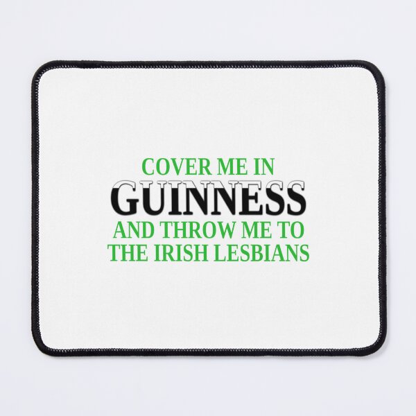 Item preview, Funny Irish beer and lesbians designed and sold by CarolynessCano.