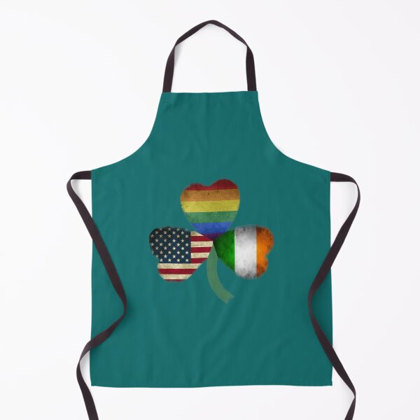Item preview, Gay Pride Shamrock Rainbow Usa Irish Flag Lgbt designed and sold by CarolynessCano.