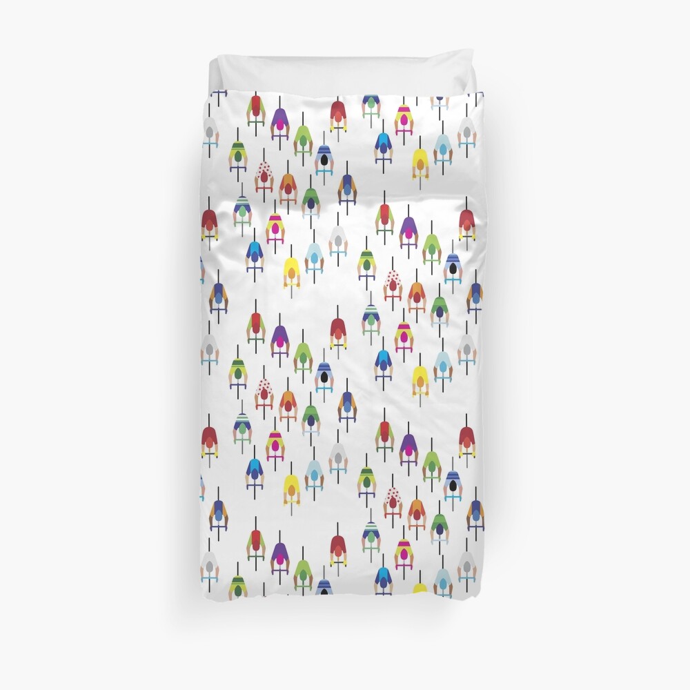 The Peloton Duvet Cover