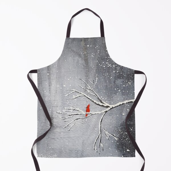 Item preview, Red Bird in a Snowy Tree designed and sold by Rob McCullough.