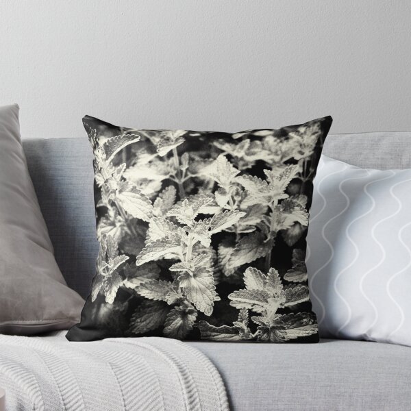 Item preview, Nepeta Grandiflora Leaves Monochrome  designed and sold by Tanya C  Smith.