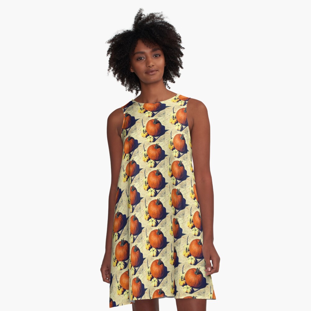 Item preview, A-Line Dress designed and sold by OneDayArt.
