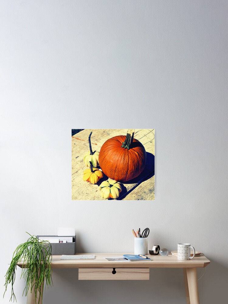 Thumbnail 1 of 3, Poster, Gift for Food Blogger - Pumpkin and Squash Art - Kitchen and Dining Decor designed and sold by OneDayArt.
