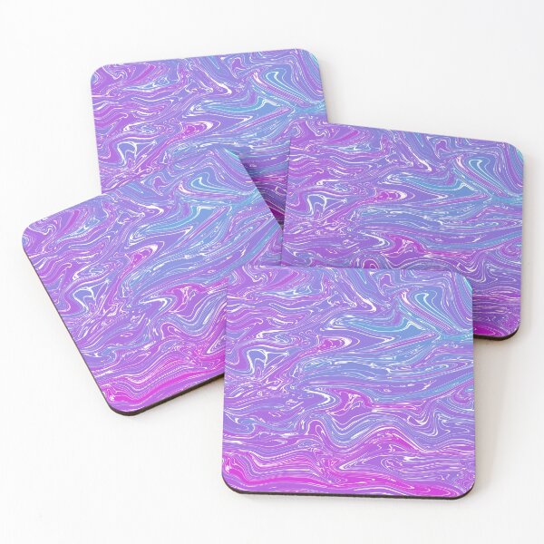 Item preview, Holographic Mermaid Pink, Purple ,and Blue Marble Chrome Design designed and sold by PrettyPage.