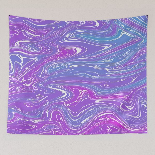Item preview, Holographic Mermaid Pink, Purple ,and Blue Marble Chrome Design designed and sold by PrettyPage.