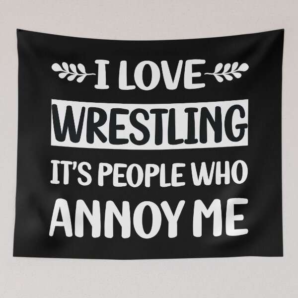 Item preview, People Annoy Me Wrestling designed and sold by revieroklagmano.