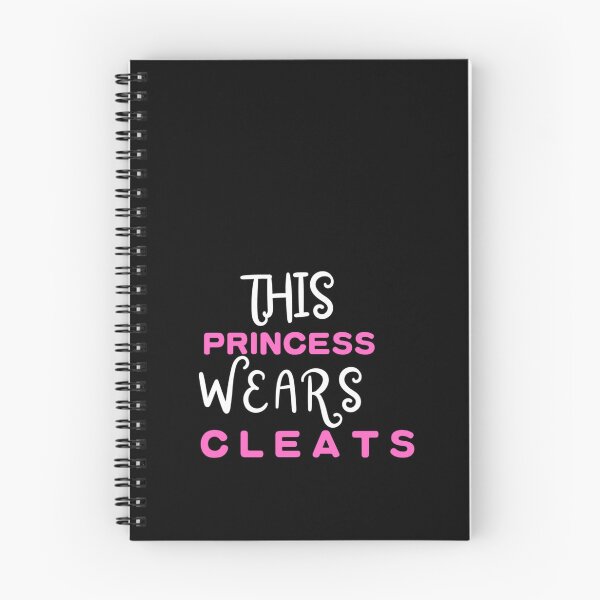 Item preview, This Princess Wears Cleats Sticker designed and sold by amberk1cira.