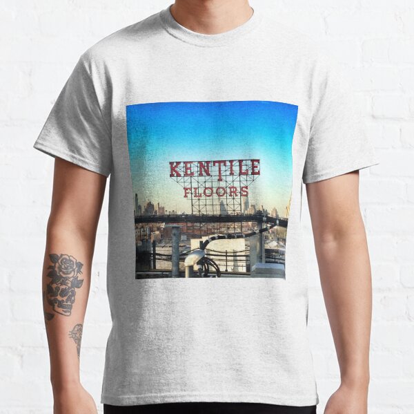 Kentile Floors - Downtown Brooklyn Skyline Photography by OneDayOneImage - Brooklyn Lovers Classic T-Shirt