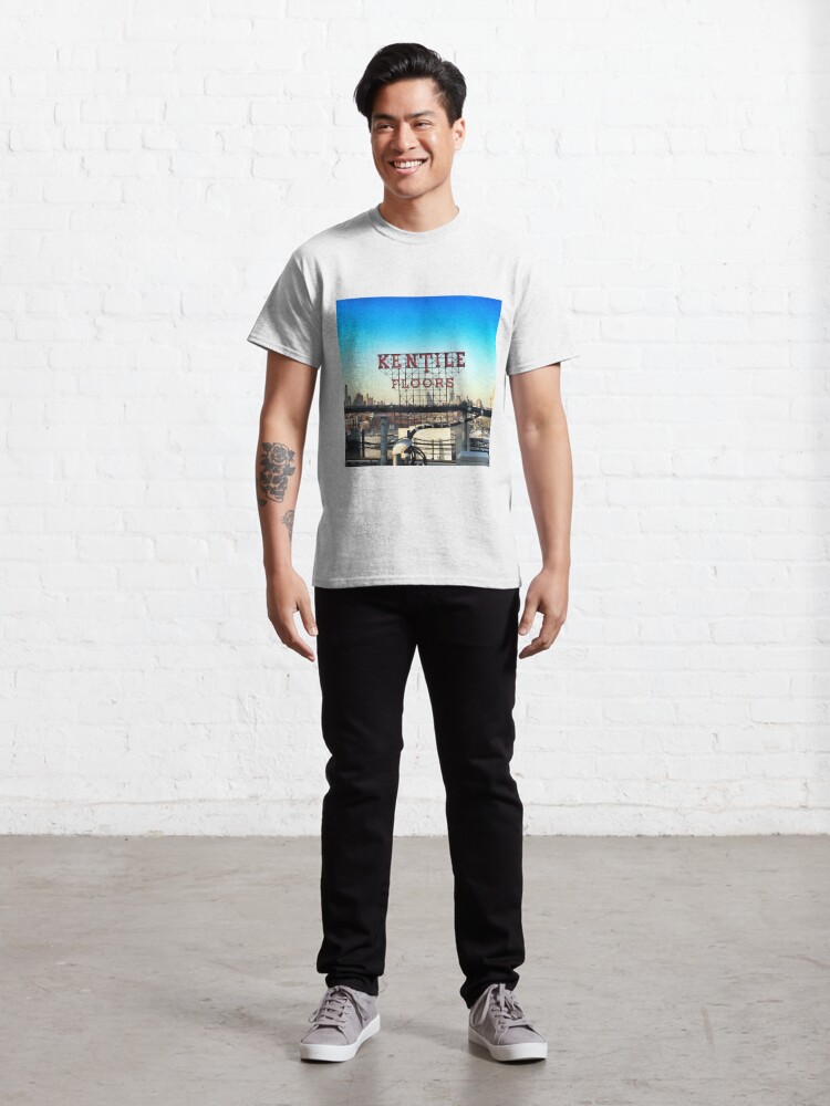 Alternate view of Kentile Floors - Downtown Brooklyn Skyline Photography by OneDayOneImage - Brooklyn Lovers  Classic T-Shirt