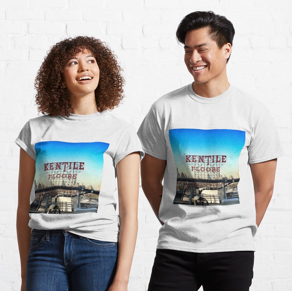 Kentile Floors - Downtown Brooklyn Skyline Photography by OneDayOneImage - Brooklyn Lovers Classic T-Shirt
