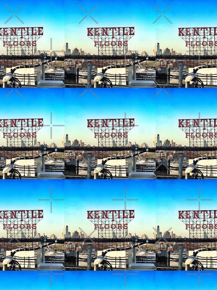 Kentile Floors - Downtown Brooklyn Skyline Photography by OneDayOneImage - Brooklyn Lovers by OneDayArt