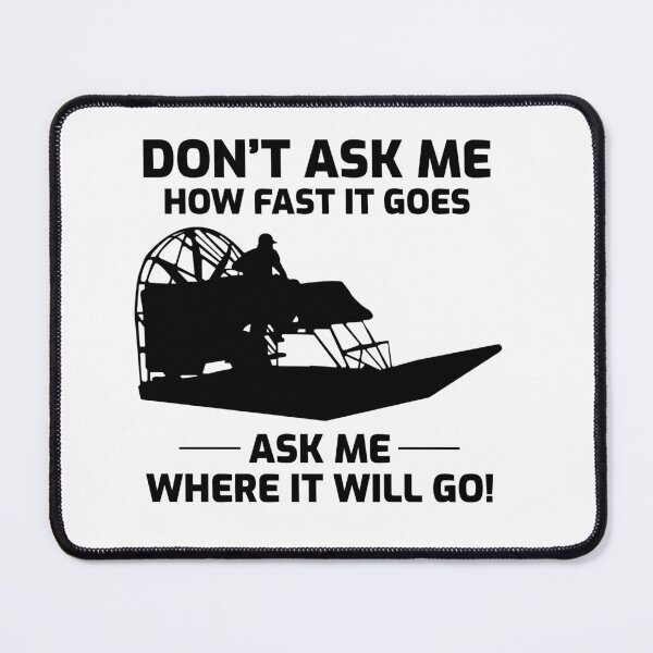 Item preview, Airboat Fanboat Airboating Planeboat Swamp boat designed and sold by CuteDesigns1.